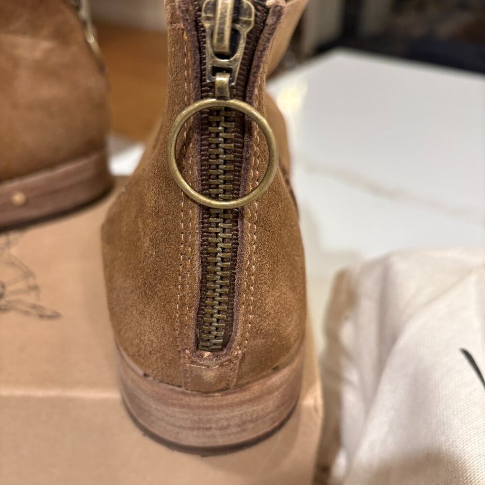 Women's Beek - Falcon suede ankle bootie - Chestnut - Size 8 - Picture 8 of 13